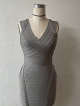 Early 2000s Herve Leger Grey Bandage Dress S/M - We Thieves