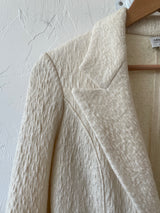 Vintage ARMANI Cream Wool Jacket/Blazer with Toggle Button S - We Thieves