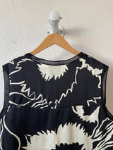 Rag & Bone x Liberty Sleeveless Black & White Printed Top M - We Thieves