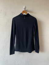 Vintage Loro Piana Navy Cashmere Turtleneck Sweater Size IT 46 - We Thieves