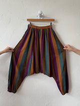 Vintage 80s Willi Wear Striped Cotton Harem Pants S - We Thieves