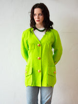 Vintage Lime Green Christian Lacroix Blazer M/L - We Thieves