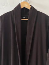 Vintage 1980s Eileen Fisher Brown Oversized Wool Duster S/M/L - We Thieves