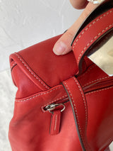 Vintage Coach Mini Back Pack Y2K Red B0439368