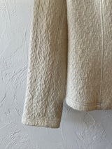 Vintage ARMANI Cream Wool Jacket/Blazer with Toggle Button S - We Thieves