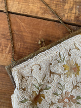 Antique Longchamps 1920s Beaded Handbag - We Thieves