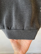 Vintage 80s Jerzees Grey Abstract Graphic Crewneck Sweatshirt S/M - We Thieves