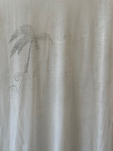 Vintage Thrashed & Sun Bleached White Palm Tree T-Shirt S - We Thieves