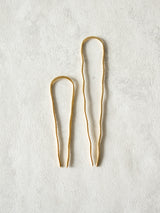 Hammered Brass Hair Pins - ON BACK ORDER ARRIVING 5/20 - We Thieves