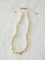 Along The Path Collar Pearl Necklace - We Thieves