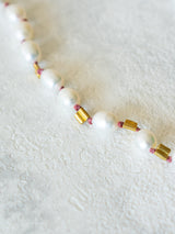 Along The Path Collar Pearl Necklace - We Thieves