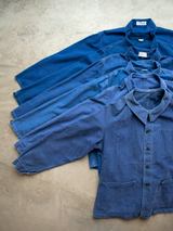 Vintage European Workwear Chore Jacket - Indigo - We Thieves