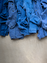 Vintage European Workwear Chore Jacket - Indigo - We Thieves