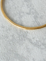 Mina Large Hoop in Brass and Silver - We Thieves