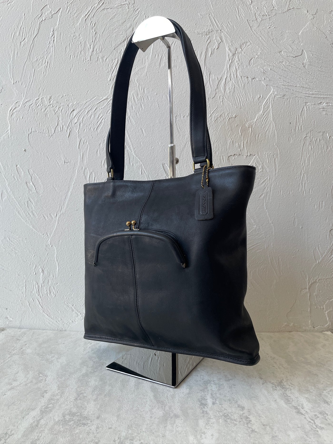 Vintage 1970s Bonnie Cashin for Coach Leather Bag NEW WITH BOX