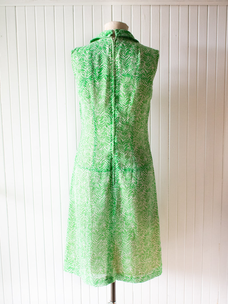 Vintage Bonwit Teller Green Coordinate Dress Small - We Thieves