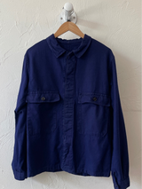 Vintage Heavyweight European Workwear Blue Chore Coat L - We Thieves