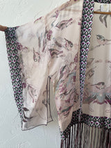 Vintage Anna Sui Sheer Bird Print Kimono M/L - We Thieves