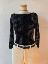 Vintage Christine Philipé Studded Long Sleeve Top S/M - We Thieves