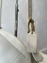 Vintage Coach Bixby Sling Backpack Bag M5D-9984 Cream White