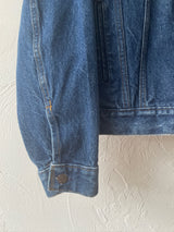 Vintage Levi's Red Tab Dark Denim Trucker Jacket L - We Thieves
