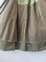 Vintage Military OG-107 Green Belted Trench Coat w/ Removable Lining S - We Thieves