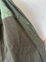 Vintage Military OG-107 Green Belted Trench Coat w/ Removable Lining S - We Thieves