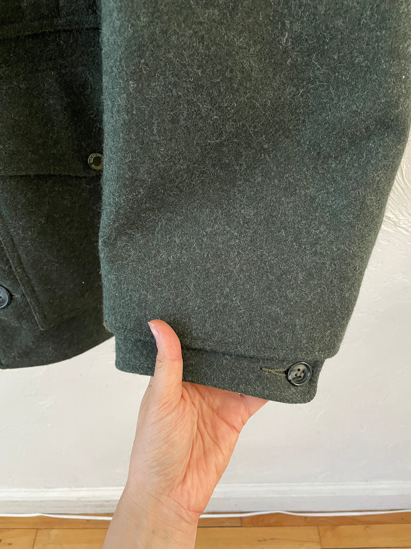 Vintage Filson Green Wool Double Mackinaw Jacket XL - We Thieves