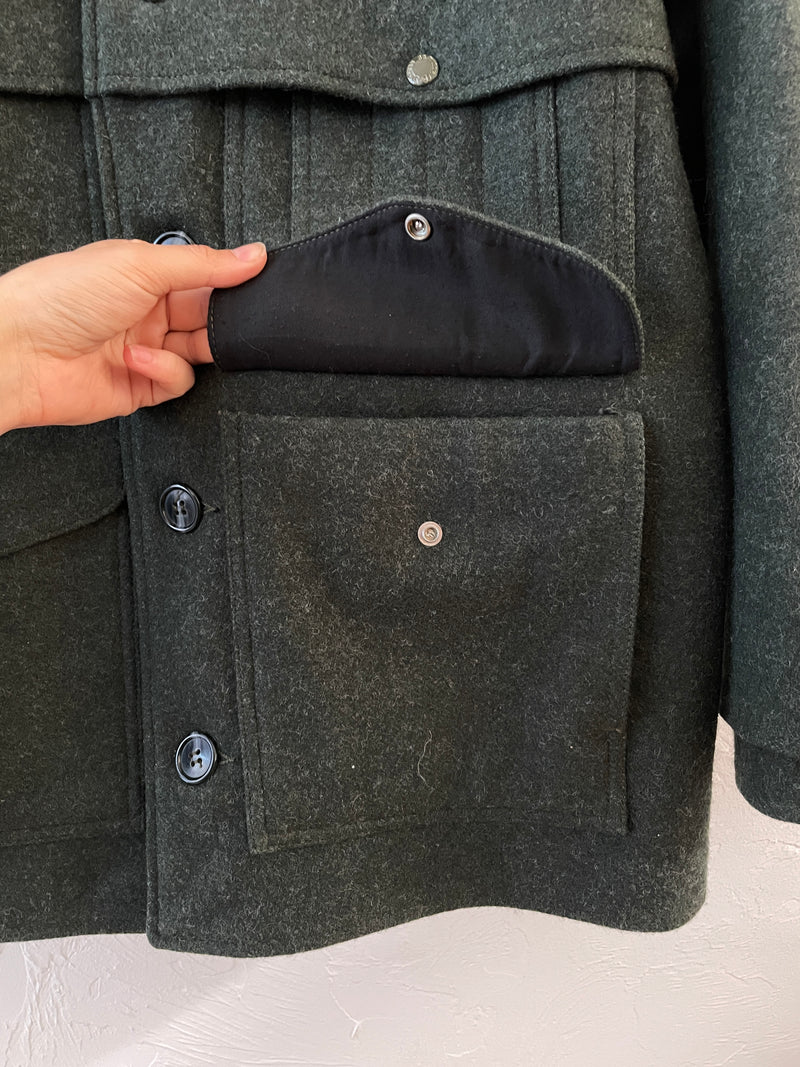 Vintage Filson Green Wool Double Mackinaw Jacket XL - We Thieves