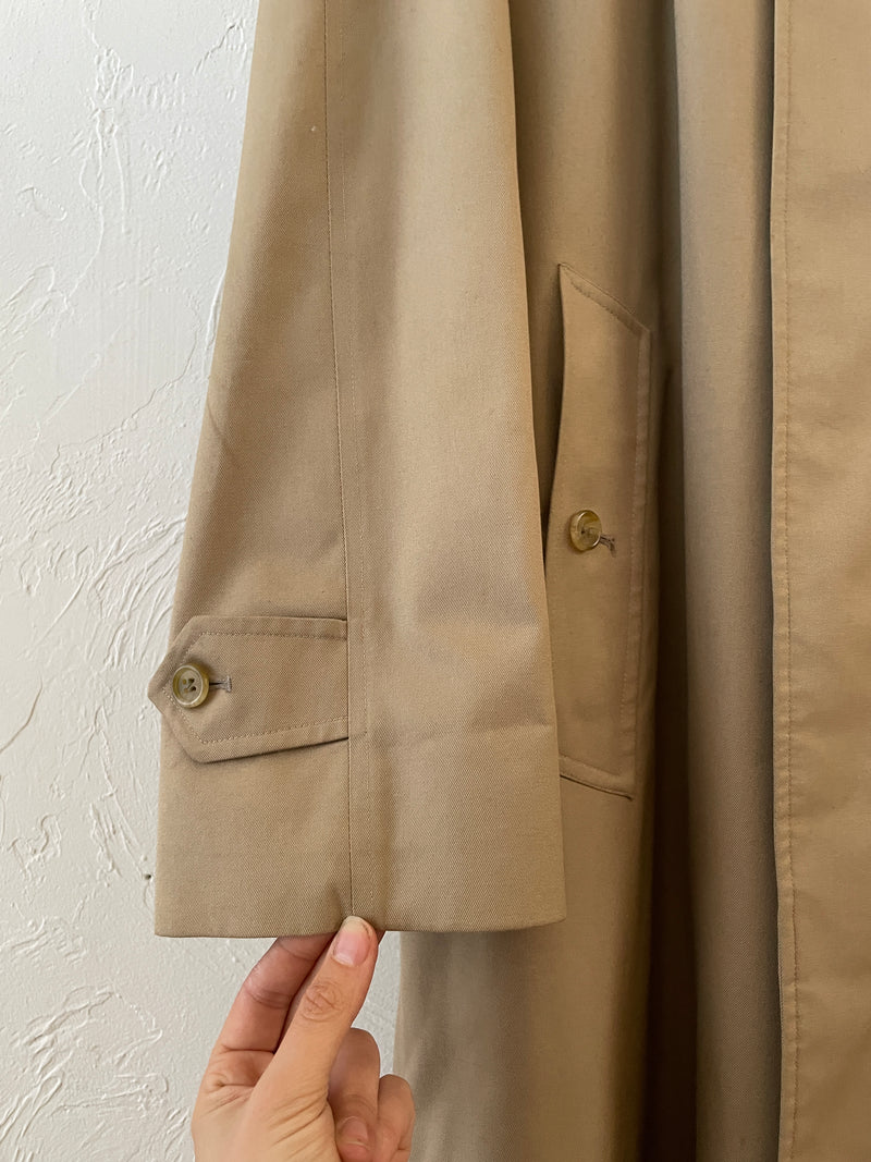 Vintage Burberrys' Car Coat with Detachable Wool Lining L - We Thieves