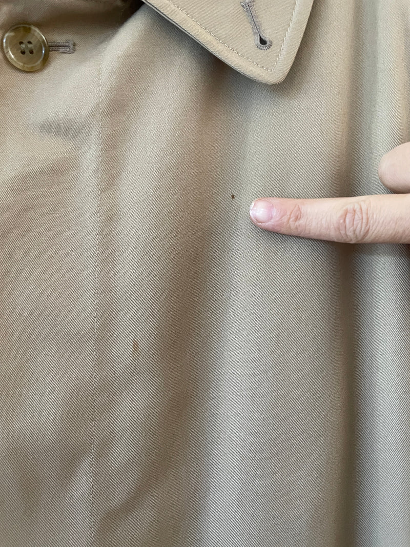 Vintage Burberrys' Car Coat with Detachable Wool Lining L - We Thieves
