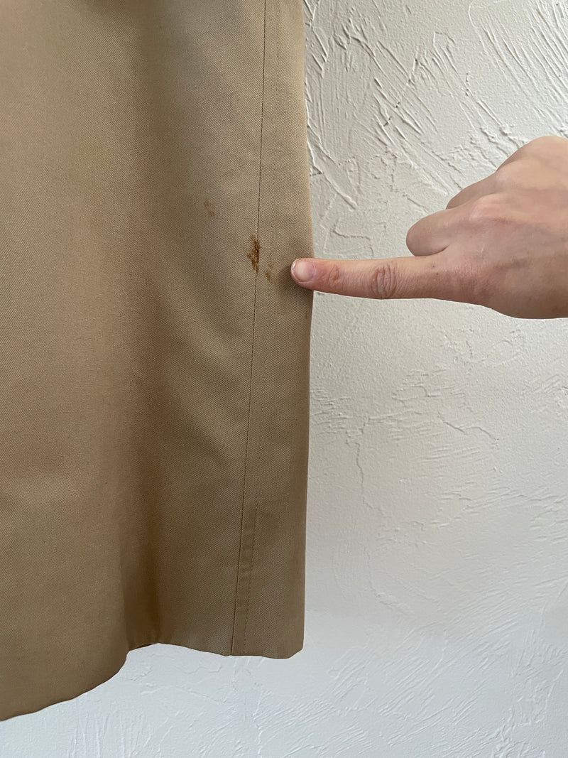 Vintage Burberrys' Car Coat with Detachable Wool Lining L - We Thieves