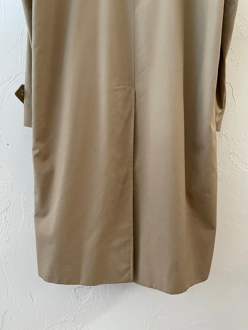 Vintage Burberrys' Car Coat with Detachable Wool Lining L - We Thieves