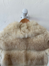 Vintage 1960s Daseler Furs and White Leather Coat - We Thieves