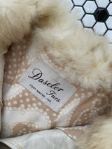 Vintage 1960s Daseler Furs and White Leather Coat - We Thieves