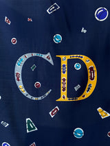 Vintage Christian Dior Novelty Silk Scarf