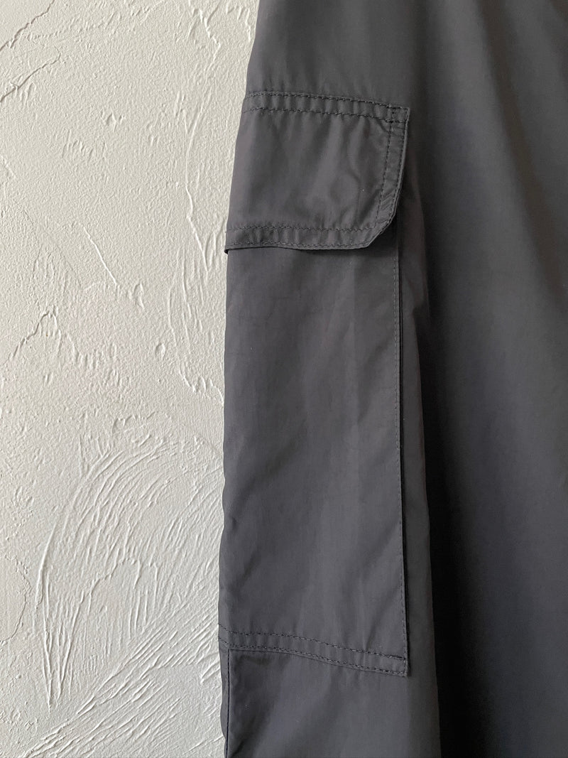 Vintage 90s Helmut Lang Black Nylon High-Waisted Pants M - We Thieves