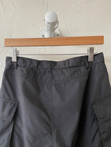 Vintage 90s Helmut Lang Black Nylon High-Waisted Pants M - We Thieves