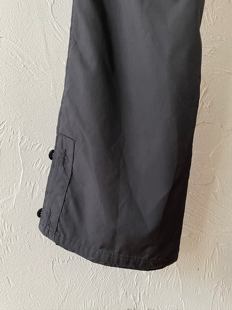 Vintage 90s Helmut Lang Black Nylon High-Waisted Pants M - We Thieves