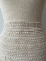 Vintage Missoni Cream Knit Sleeveless Dress S - We Thieves