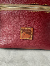 Vintage Dooney & Bourke Brick Red Pebbled Leather Handbag - We Thieves