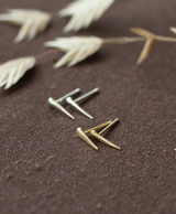 Catbrier Thorn Studs in 14k Gold - We Thieves