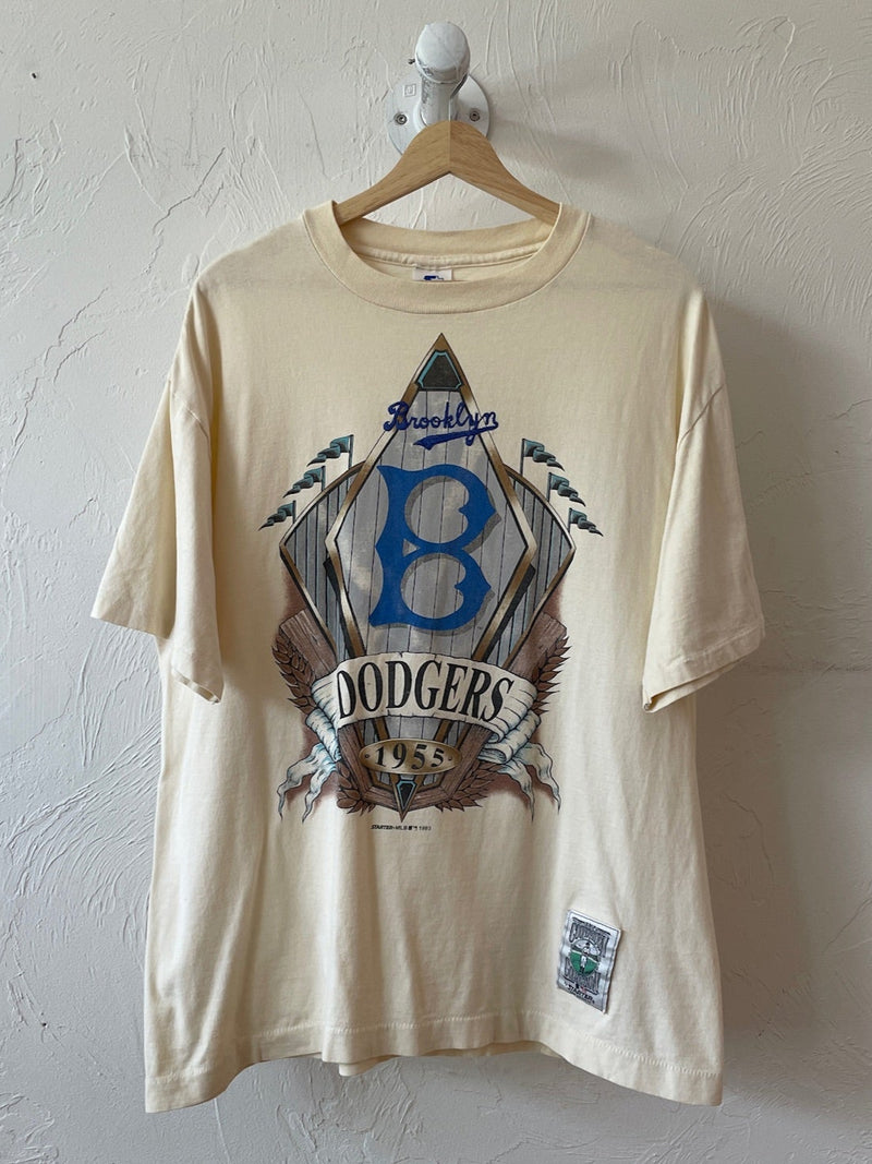 Vintage 1993 Brooklyn Dodgers Single Stitch T-Shirt L - We Thieves