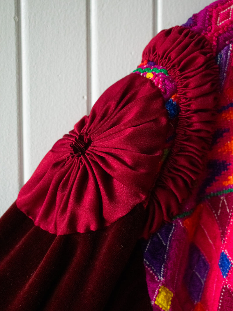 Vintage Mexican Handwoven Velvet Jacket Medium - We Thieves