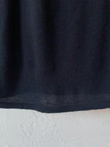 Vintage Loro Piana Navy Cashmere Turtleneck Sweater Size IT 46 - We Thieves