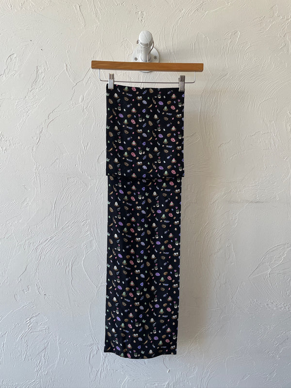 Vintage 1990s Nicole Miller Easter Egg Scarf - We Thieves