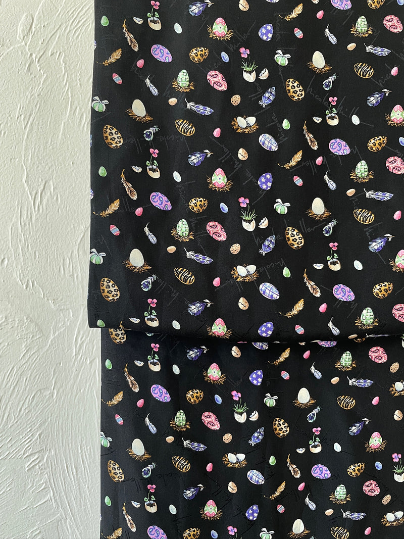 Vintage 1990s Nicole Miller Easter Egg Scarf - We Thieves