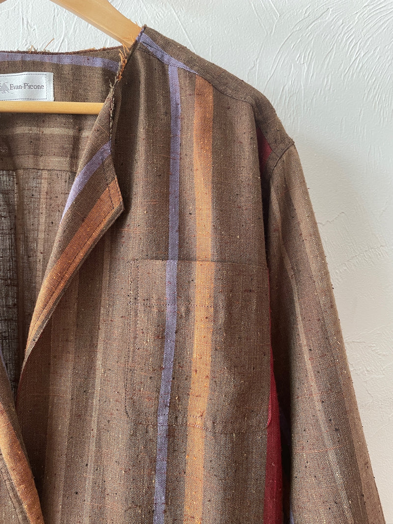 Vintage Evan Picone Autumnal Chore Coat/Open Jacket M/L - We Thieves