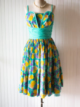 Vintage 1950s Couture Cocktail Dress Extra Small - We Thieves