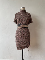 Vintage Isabel Marant Etoile Pink/Green Ikat Jersey Dress S - We Thieves